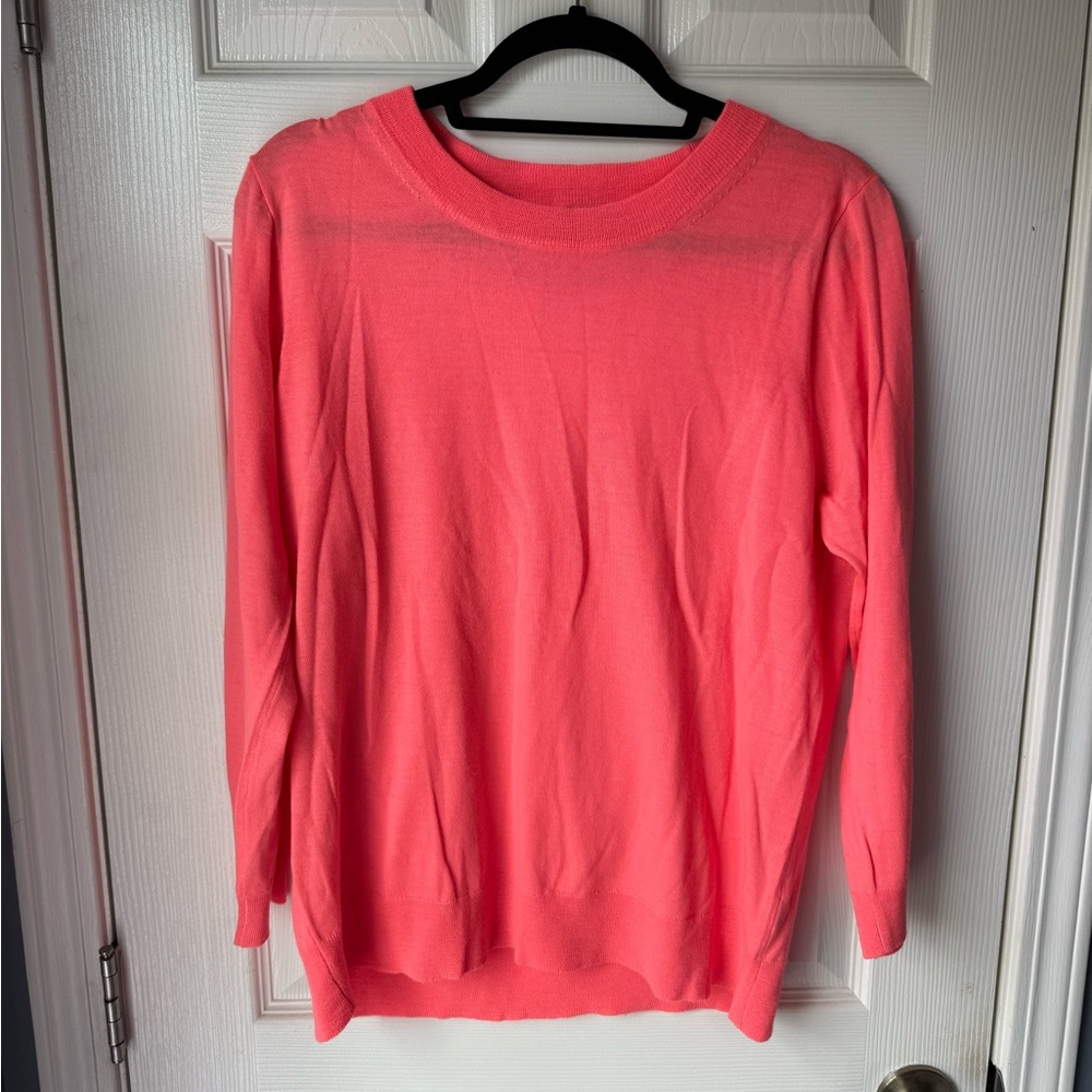 J Crew size XL Women's Pink Sweater